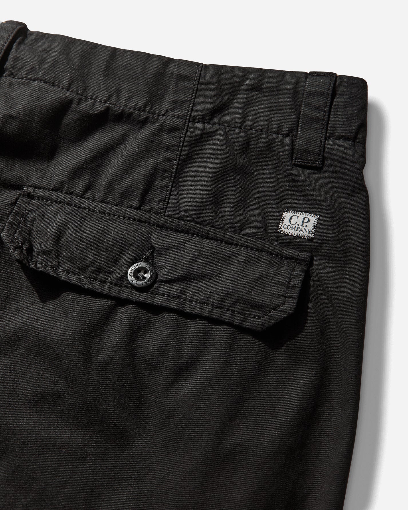 C.P. Company Pants Cargo Pant In Cotton Gabardine Black Pants Cargo 20CMPA302A-110340O 999