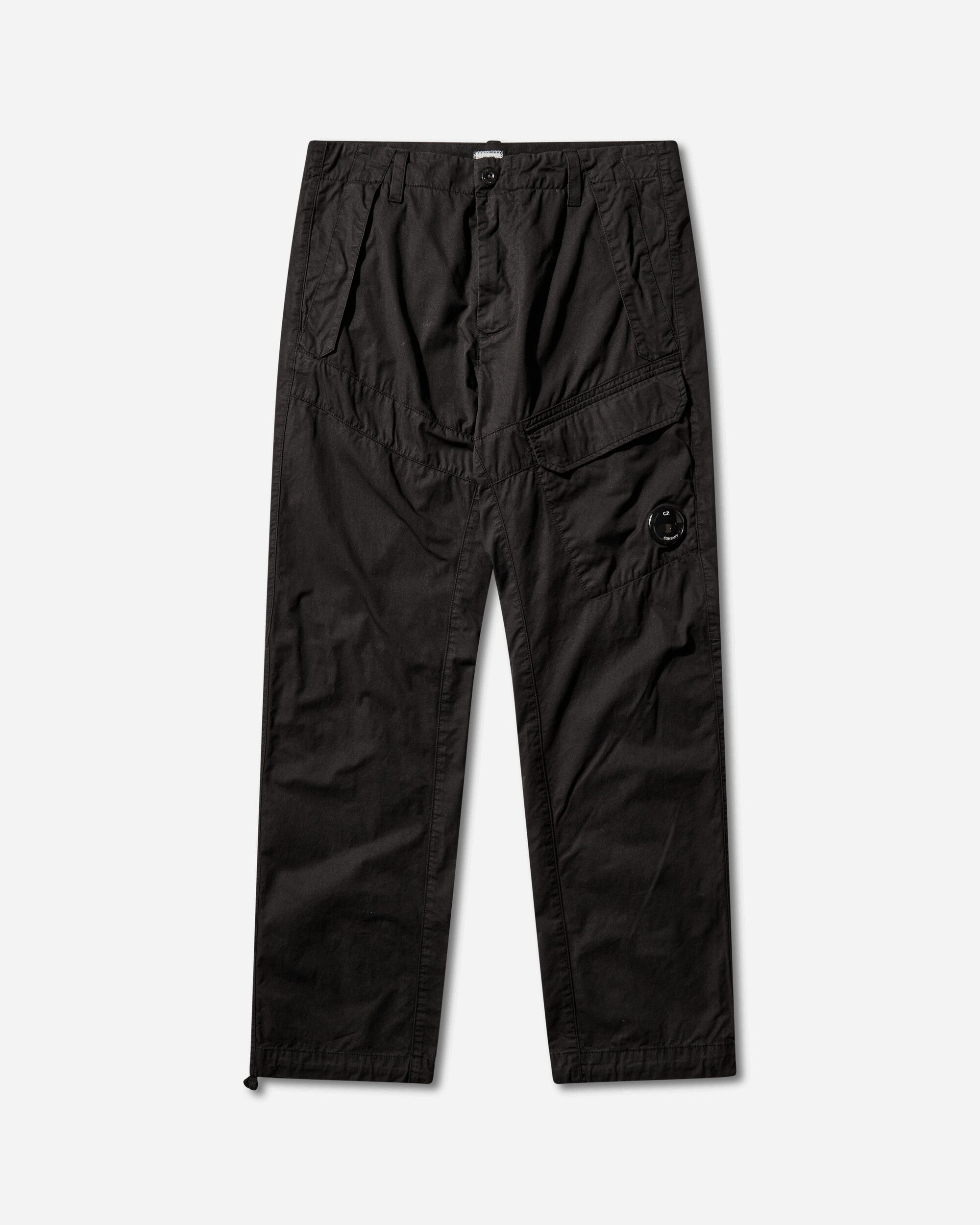 C.P. Company Pants Cargo Pant In Cotton Gabardine Black Pants Cargo 20CMPA302A-110340O 999