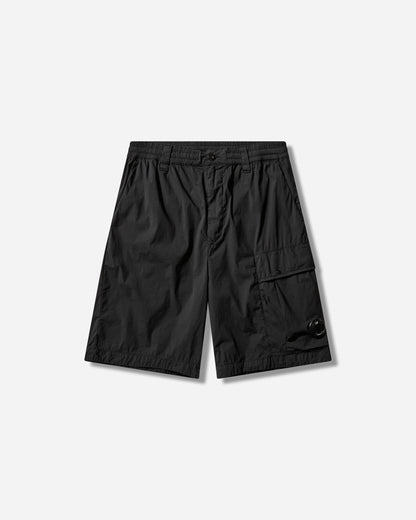C.P. Company Bermuda Cargo In 50 Fili Stretch Black Shorts Cargo Short 20CMBE254A-006439G 999