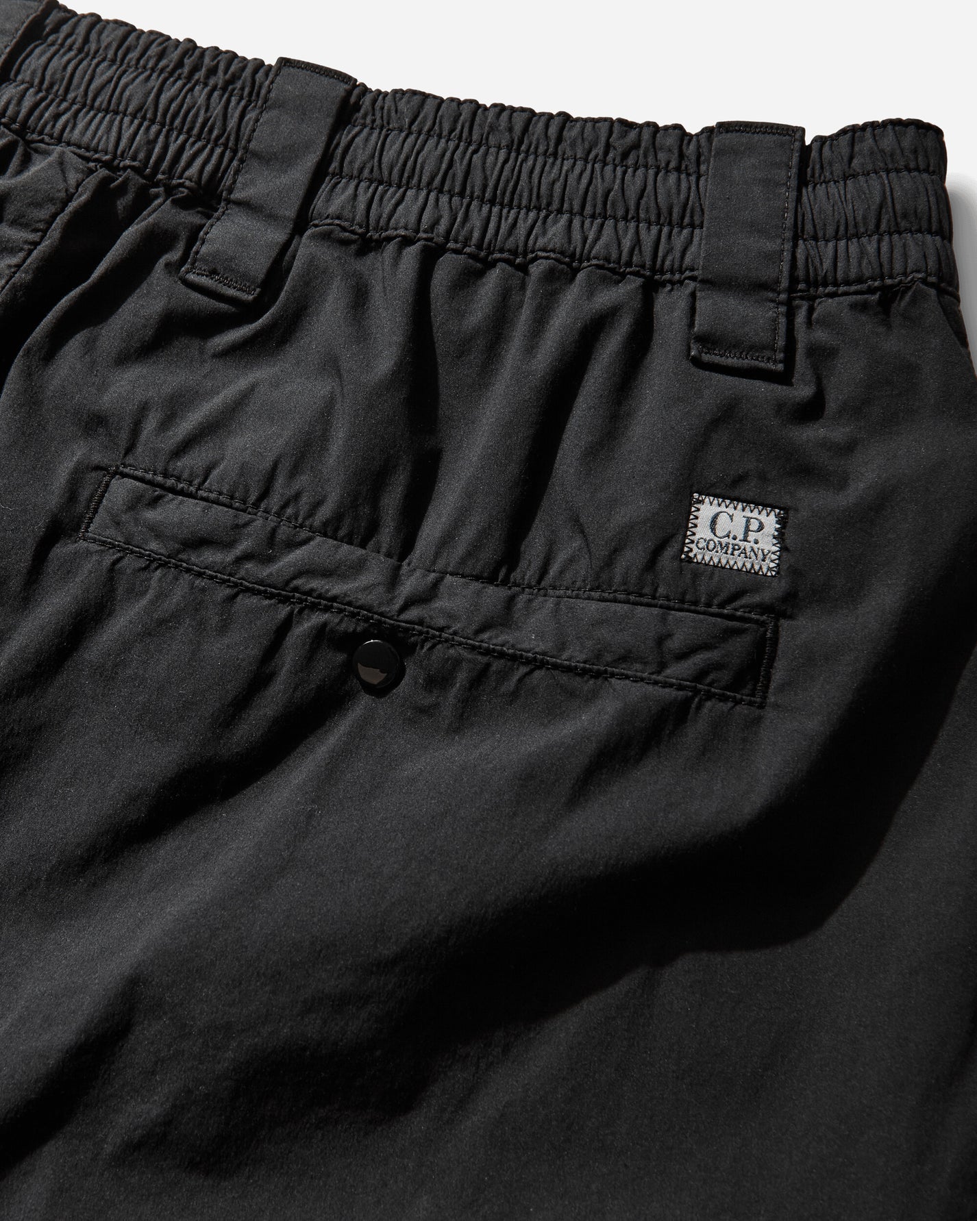 C.P. Company Bermuda Cargo In 50 Fili Stretch Black Shorts Cargo Short 20CMBE254A-006439G 999