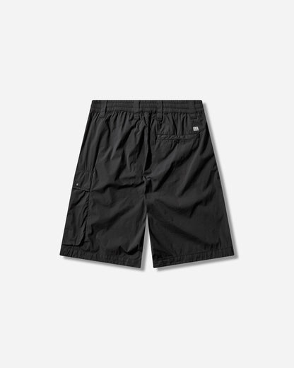 C.P. Company Bermuda Cargo In 50 Fili Stretch Black Shorts Cargo Short 20CMBE254A-006439G 999