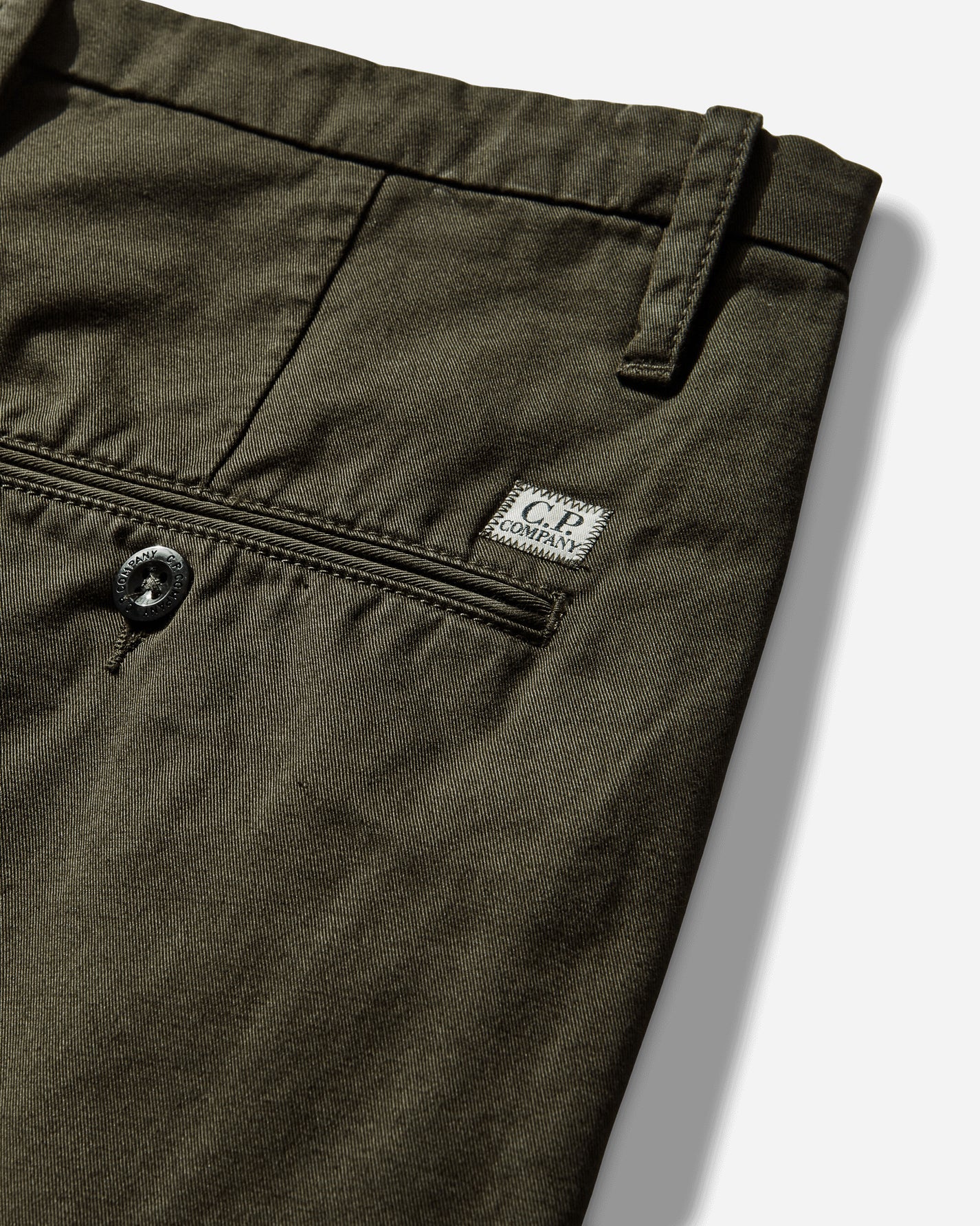 C.P. Company Cotton Gabardine Loose Pants Ivy Green Pants Casual 20CMPA136A-110458G 683