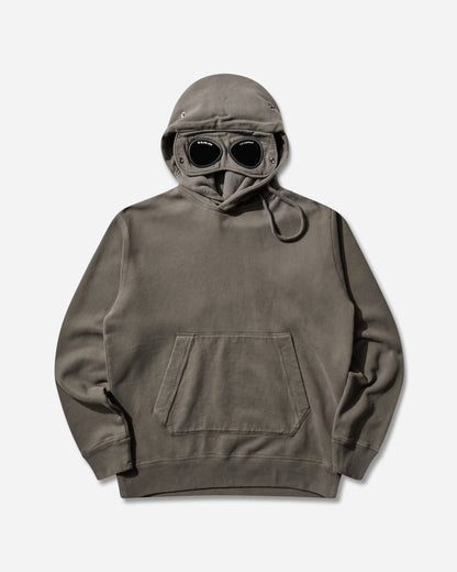 C.P. Company Slam Jam Goggle Hoodie Black Black Sweatshirts Hoodies 19CSSS701A 001