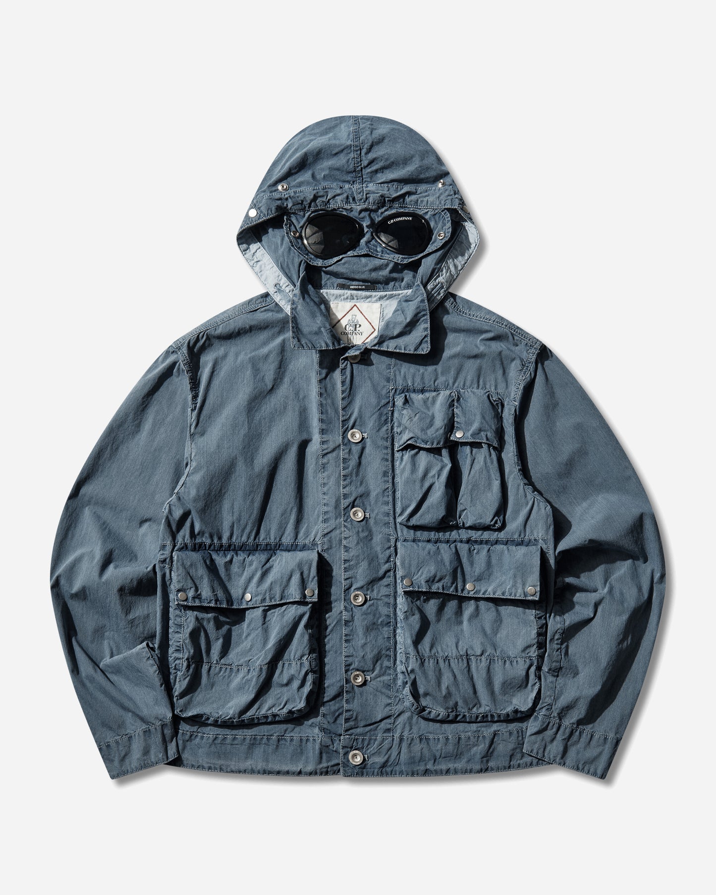 C.P. Company Outerwear Medium Jacket In 50 Fili Bleached Stone Bleach Coats and Jackets Jackets 20CMOW165A-110288B D11