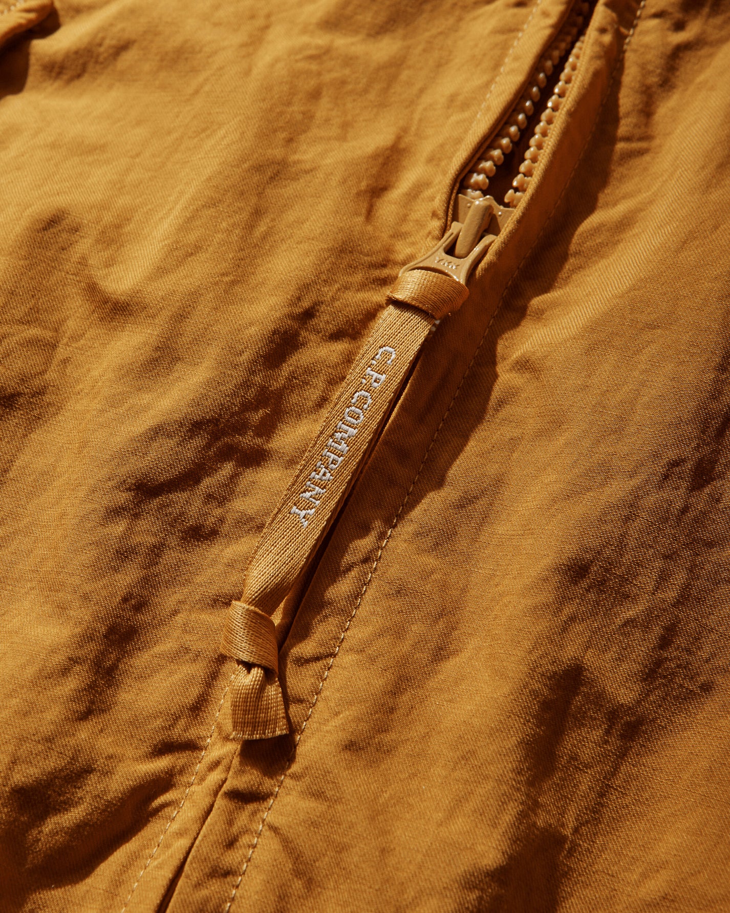 C.P. Company Twill Hooded Lens Jacket Desert Sun Coats and Jackets Jackets 20CMOW149A-110305G 436