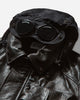 C.P. Company CP Company x Slam Jam Leather Miller Jacket Black Coats and Jackets Leather Jackets 19CSOW700S 001