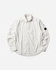 C.P. Company Shirts Long Sleeve In Popeline Gauze White T-Shirts Longsleeve 20CMSH229A-005328G 103