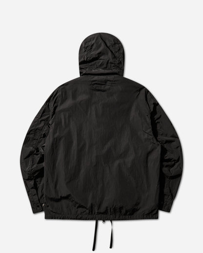 C.P. Company Chrome-R Hooded Lens Overshirt Black Shirts Overshirt 20CMOS058A-005904G 999