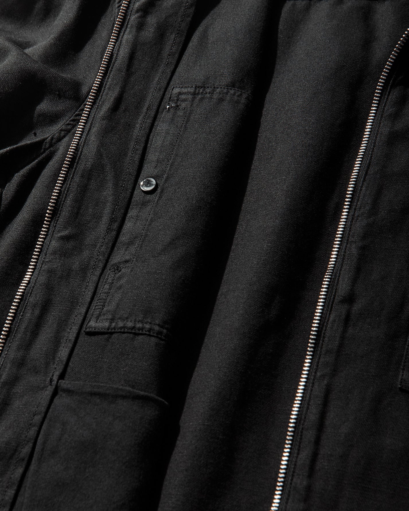 C.P. Company Overshirt Overshirt In Cotton/Linen Black Shirts Overshirt 20CMOS226A-110626G 999