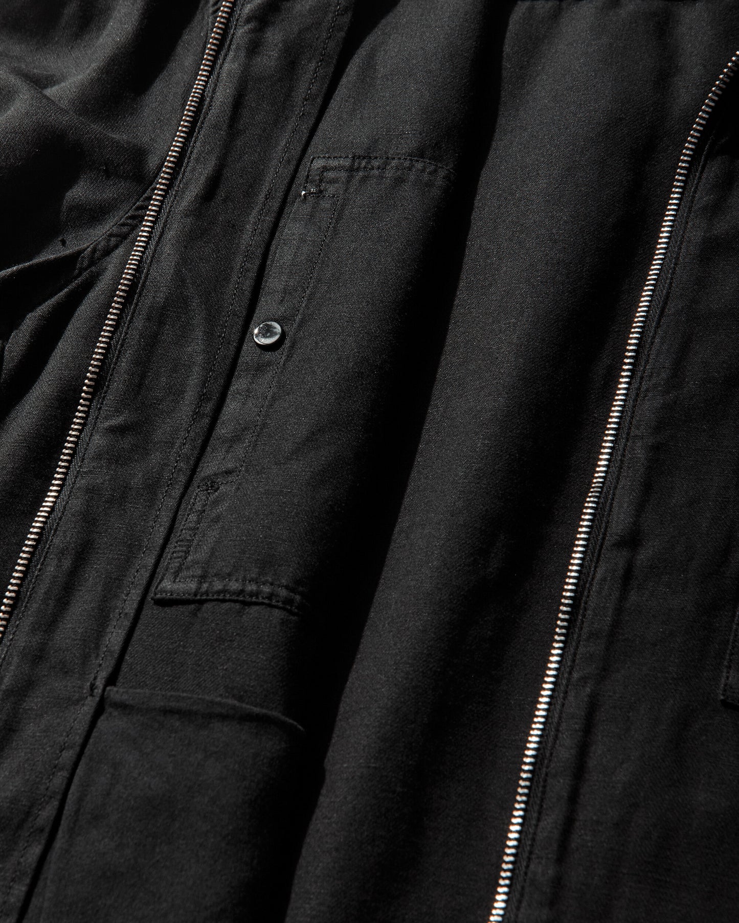 C.P. Company Overshirt Overshirt In Cotton/Linen Black Shirts Overshirt 20CMOS226A-110626G 999