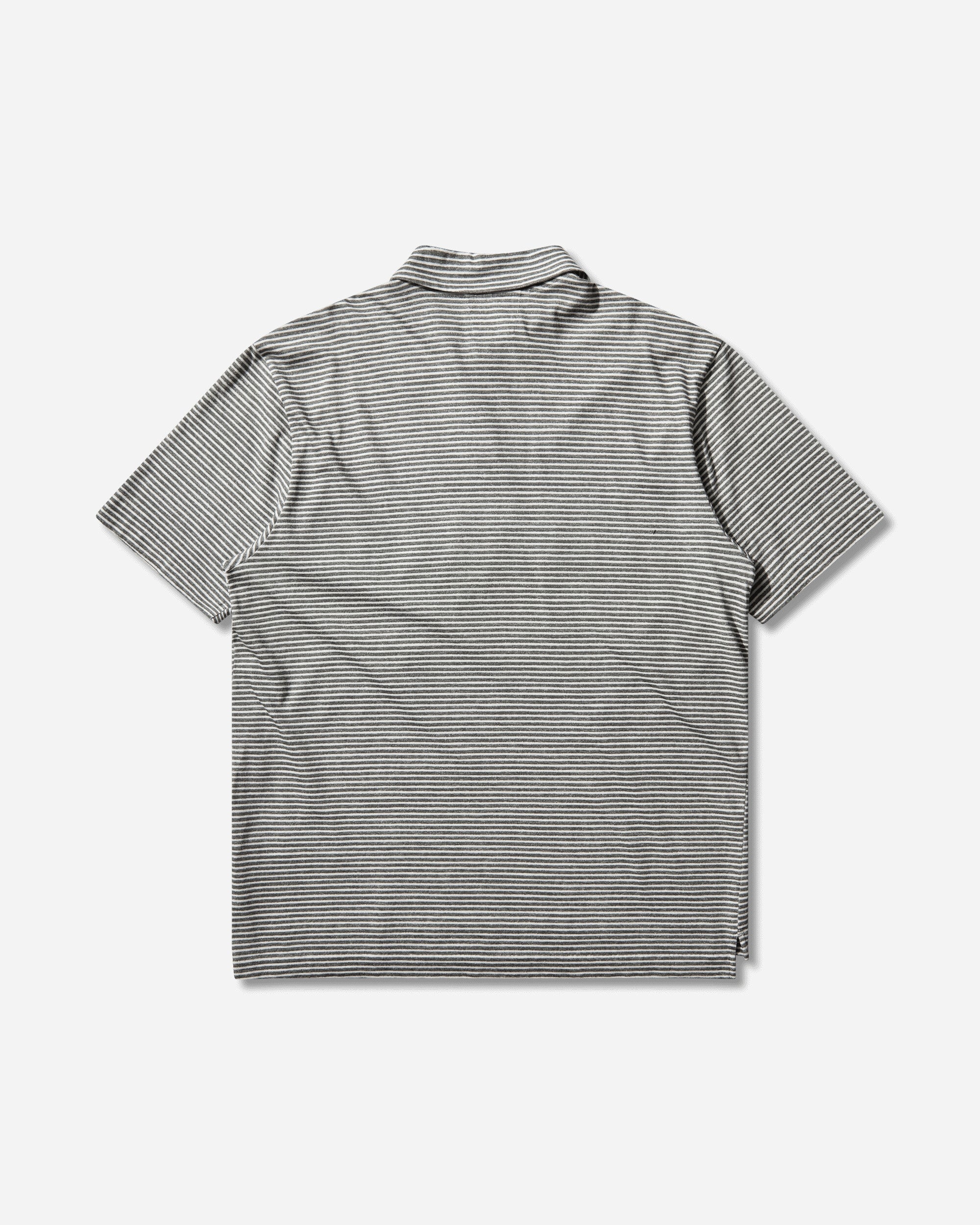 C.P. Company Polo Short Sleeve In Printed Jersey 20/1 Gunmetal T-Shirts Polo 20CMPL278A-110681P 921