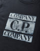 C.P. Company 30/1 Jersey Short Sleeve Logo T-Shirt Total Eclipse T-Shirts Shortsleeve 20CMTS141A-110579W 888