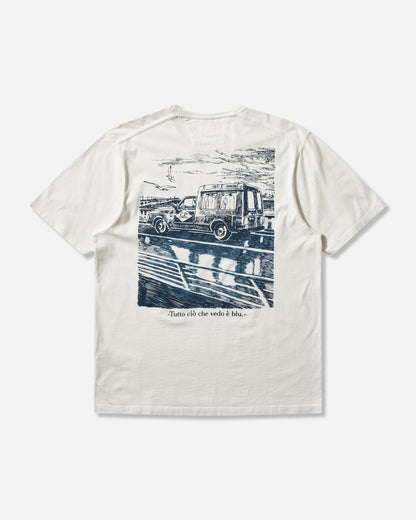 C.P. Company T-Shirts Short Sleeve In Jersey Gauze White T-Shirts Shortsleeve 20CMTS267A-110656W 103