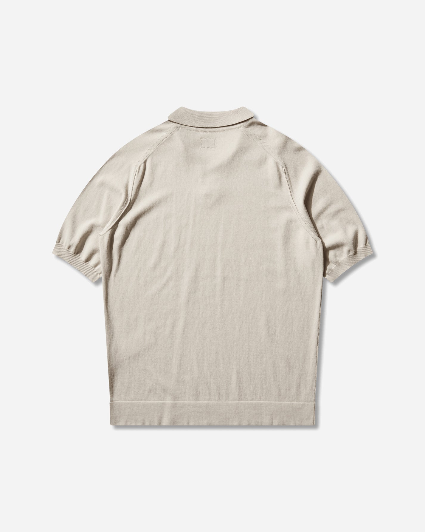 C.P. Company Knitwear Polo Collar In Cotton Crepe Frozen Dew Knitwears Sweaters 20CMKN104A-006323O 114