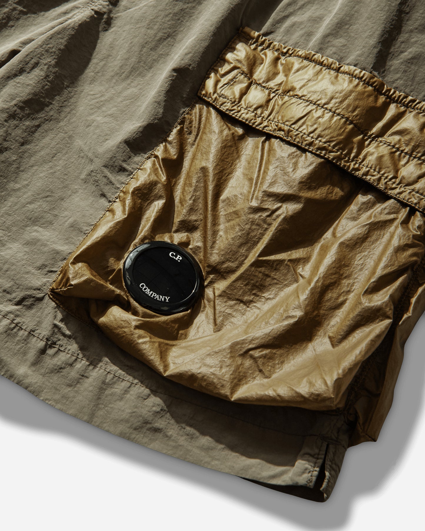 C.P. Company Beachwear Boxer In Flatt Nylon Dried Herb Swimwear Swim Trunks 20CMBW264A-006252M 644