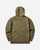 C.P. Company Diagonal Raised Fleece Goggle Sweatshirt Dried Herb Sweatshirts Zip-Ups 20CMSS715A-005086W 644