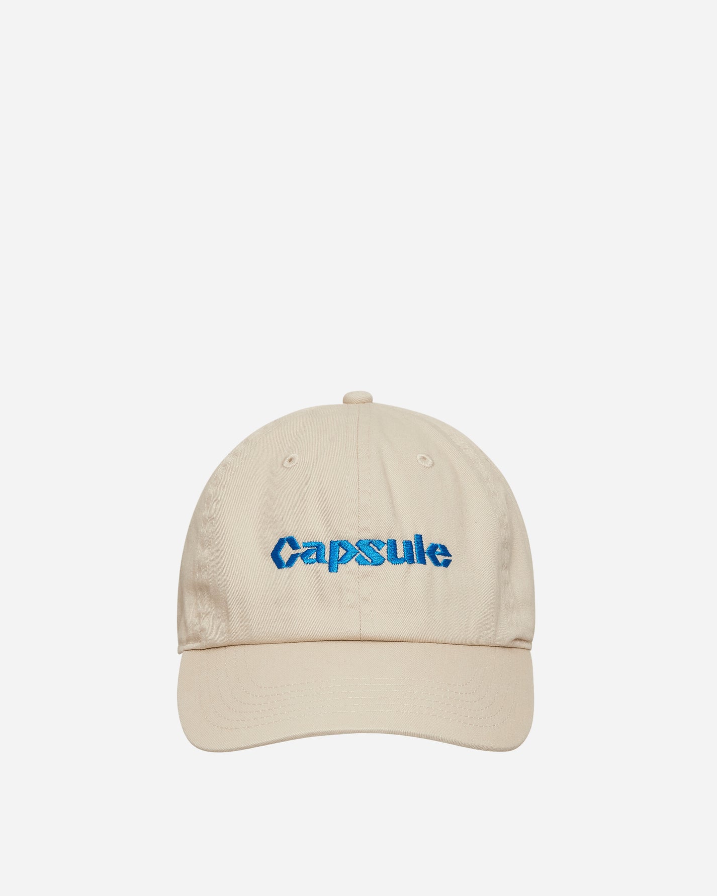 Capsule Capsule Embroidered Logo Cap Ivory Hats Caps CAPLOGOHAT BLUE
