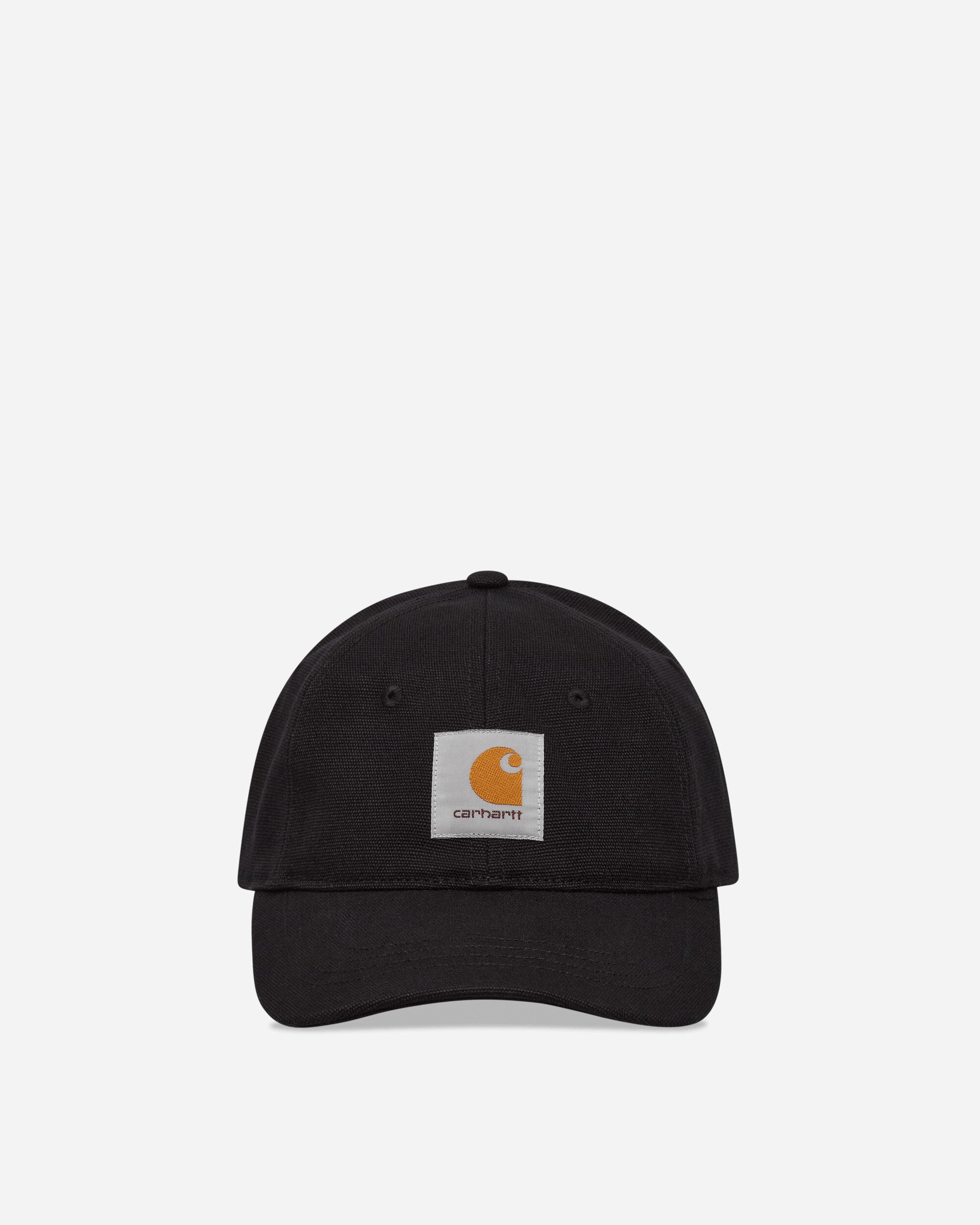 Carhartt WIP Canvas Cap Black Hats Caps I036653 89XX