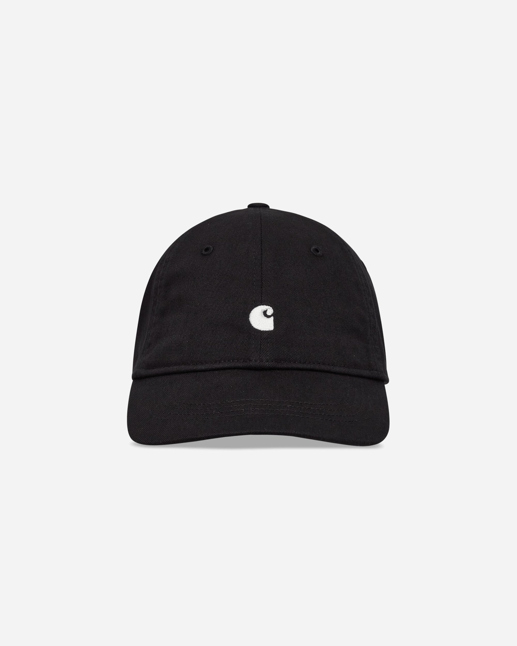 Carhartt WIP Madison Logo Cap Black/White Hats Caps I036730 0D2XX