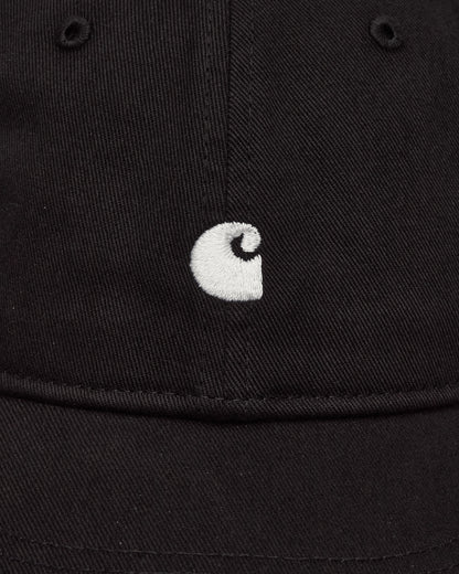 Carhartt WIP Madison Logo Cap Black/White Hats Caps I036730 0D2XX