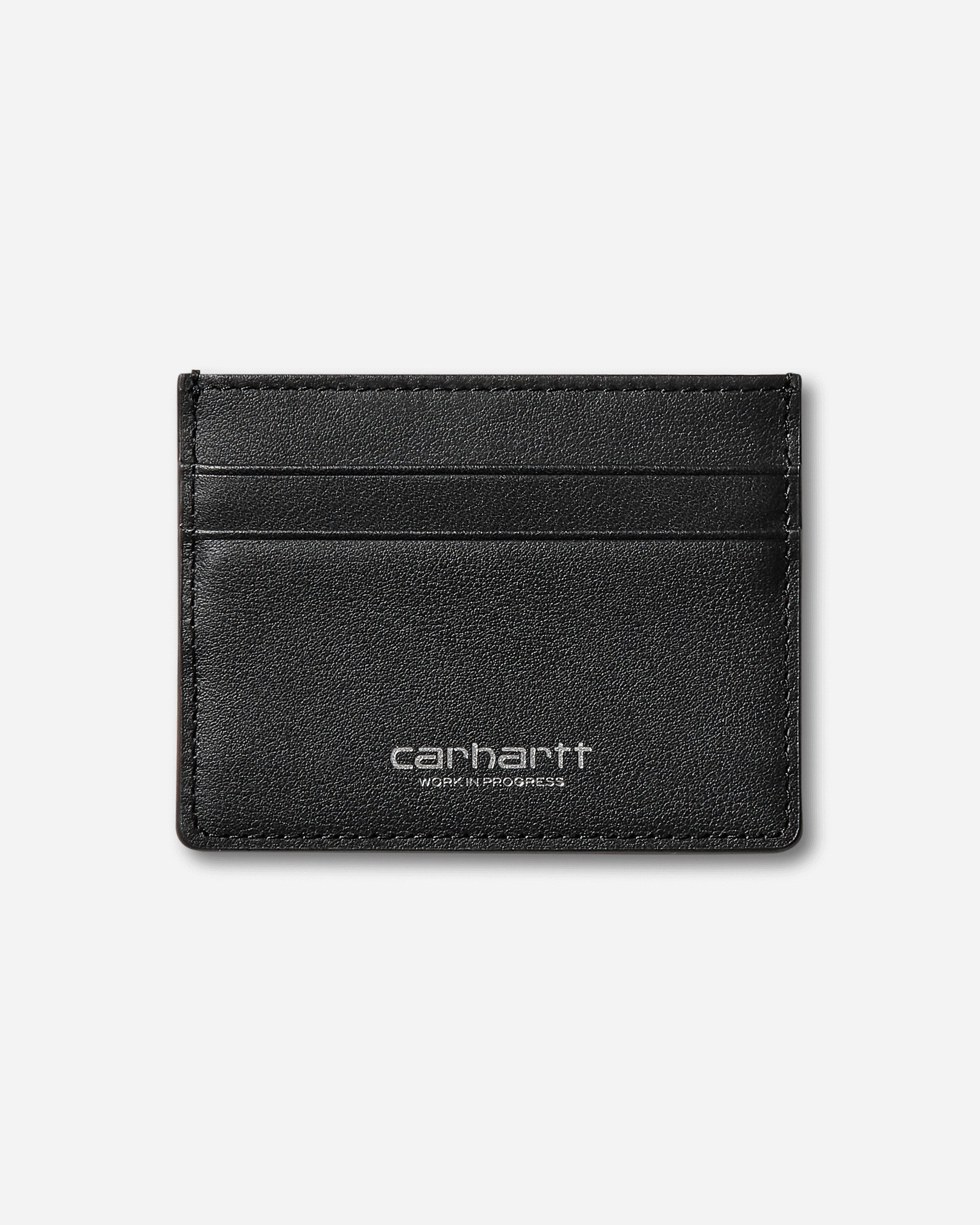 Carhartt WIP Vegas Cardholder Black/Silver Wallets and Cardholders Cardholders I033109 0M4XX