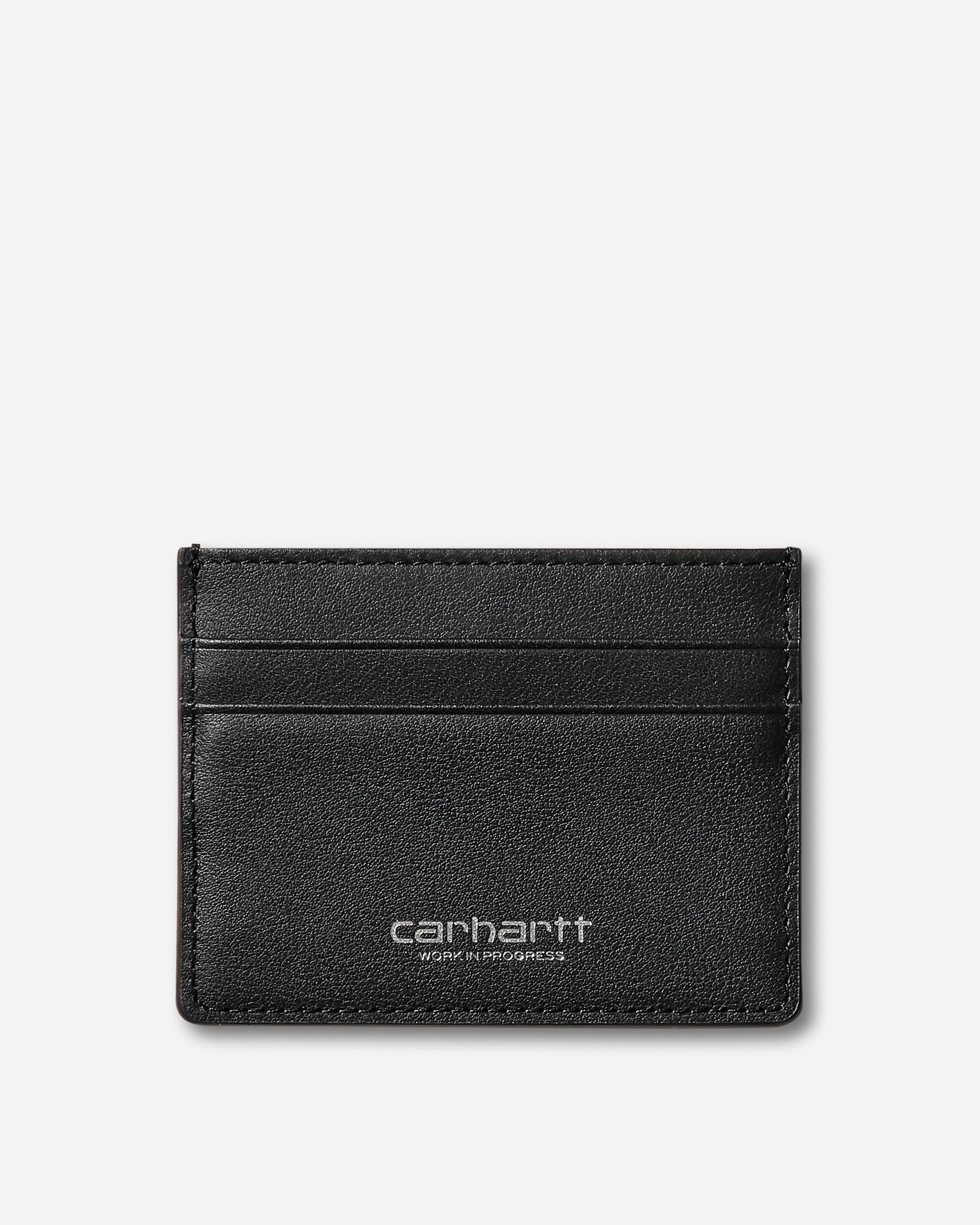 Carhartt WIP Vegas Cardholder Black/Silver Wallets and Cardholders Cardholders I033109 0M4XX