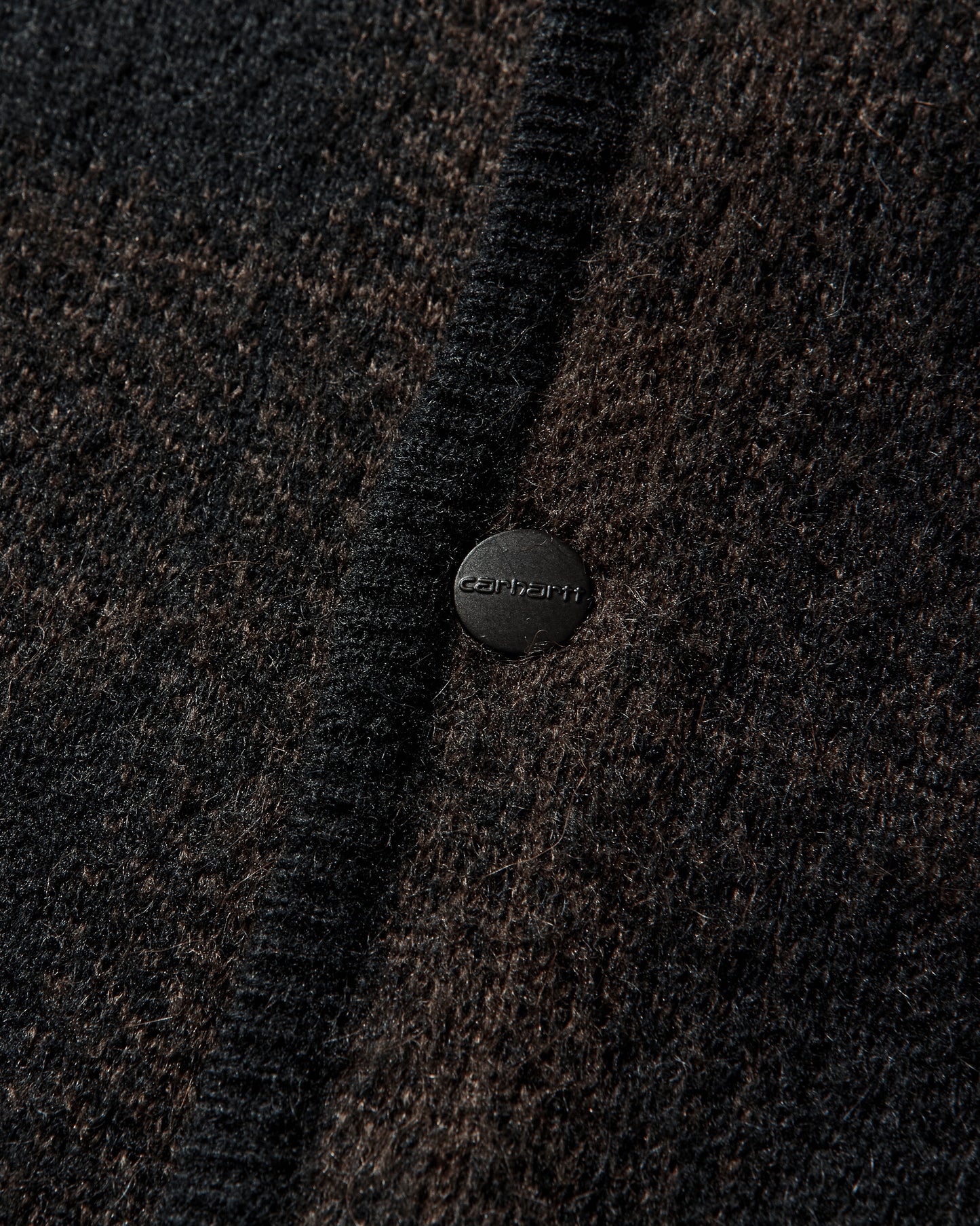 Carhartt WIP Everson Cardigan Everson Jacquard/Black/Palisan Knitwears Cardigans I035978 3PHXX