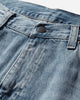 Carhartt WIP Aaron Pant Blue Pants Denim I036728 01UR