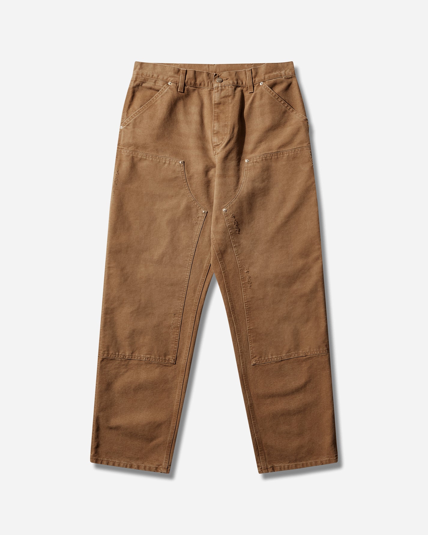 Carhartt WIP Double Knee Pant Hamilton Brown Pants Denim I036274 HZB7