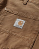 Carhartt WIP Double Knee Pant Hamilton Brown Pants Denim I036274 HZB7