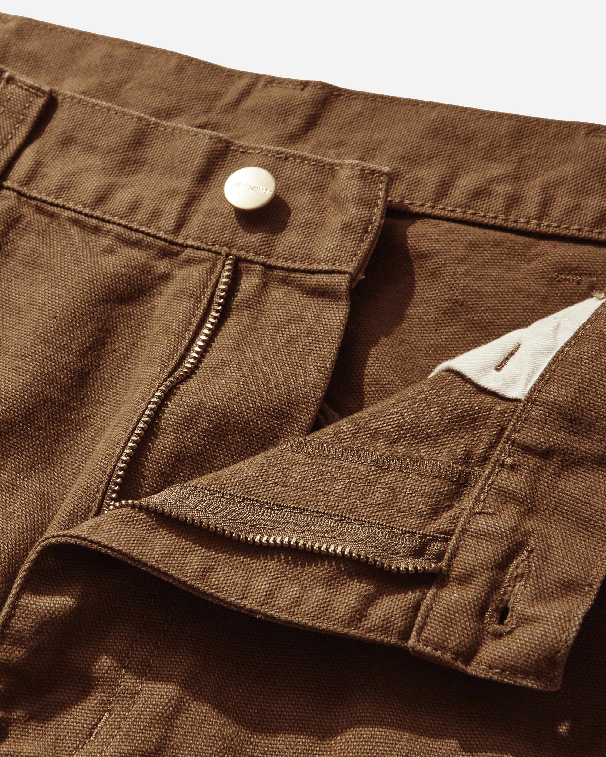 Carhartt WIP Og Single Knee Pant Hamilton Brown Pants Denim I035637 HZ06