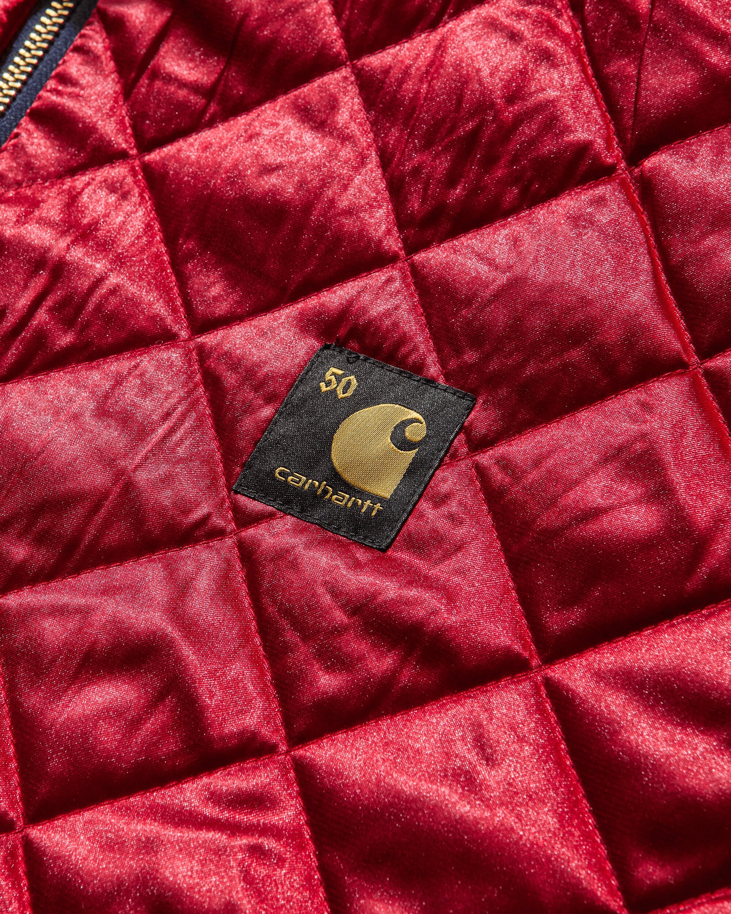 Carhartt WIP 50 Years Anniversary Og Active Jacket Denim Blue/USA Red Coats and Jackets Denim Jackets I035966 3FZ12