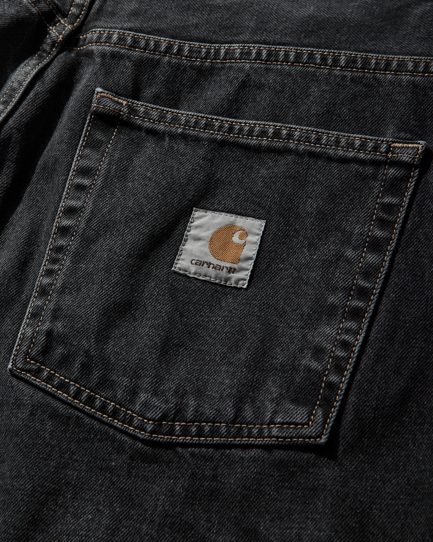 Carhartt WIP Brandon Short Black Shorts Denim Short I037161 8906