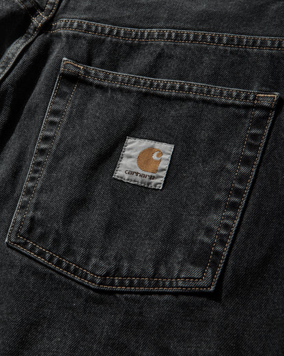 Carhartt WIP Brandon Short Black Shorts Denim Short I037161 8906