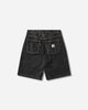 Carhartt WIP Brandon Short Black Shorts Denim Short I037161 8906