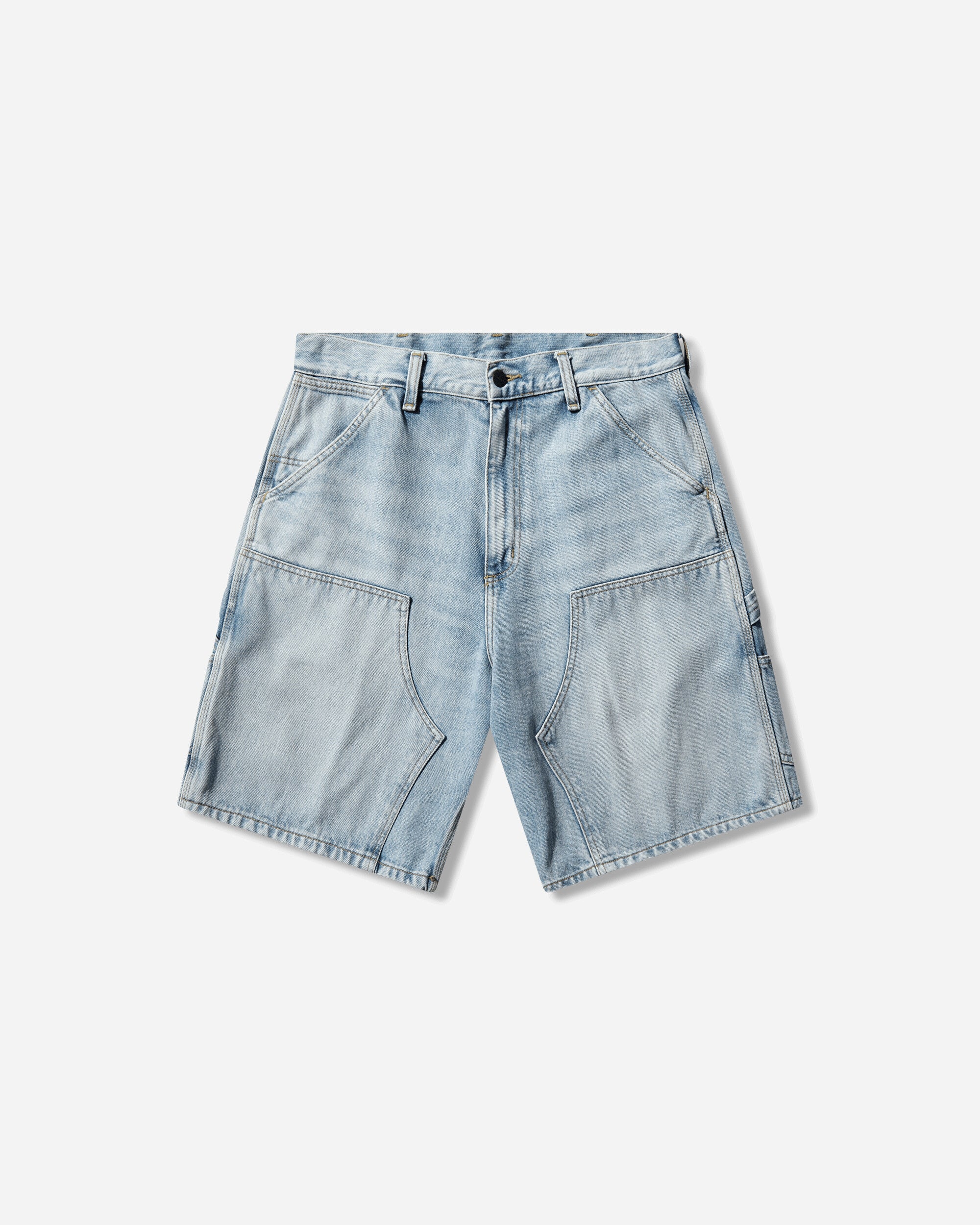 Carhartt WIP Double Knee Short Blue Shorts Denim Short I034867 01WU