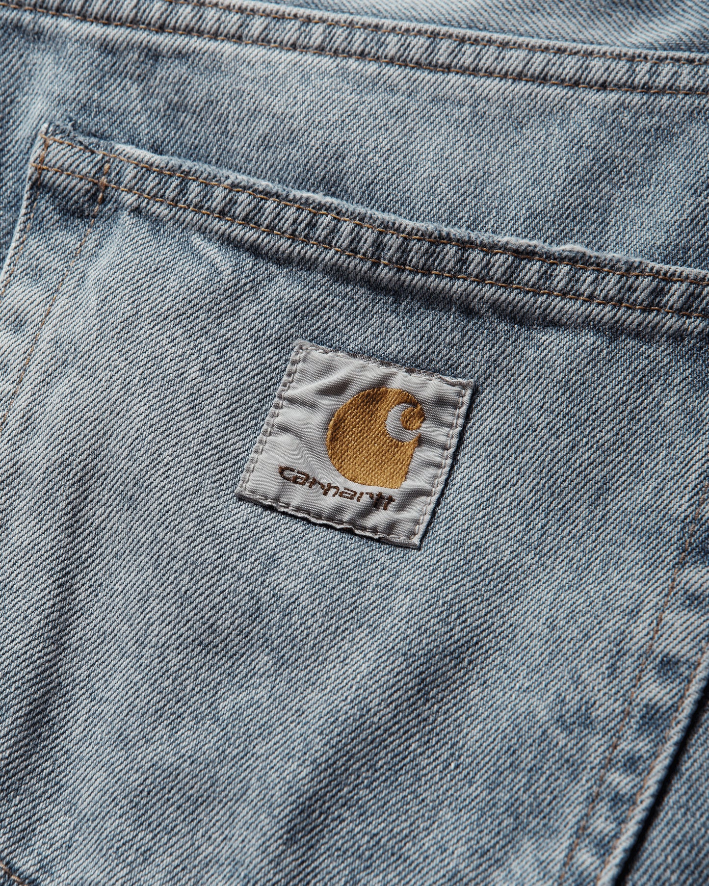 Carhartt WIP Langdon Short Blue Shorts Denim Short I036587 01WU