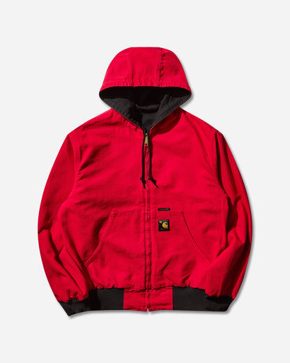 Carhartt WIP 50 Years Anniversary Og Active Jacket Canvas Black/USA Red Coats and Jackets Jackets I036412 3GJ02