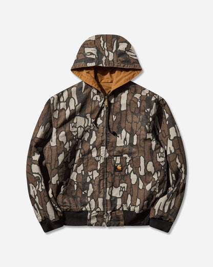 Carhartt WIP 50 Years Anniversary Og Active Jacket Canvas Hamilton Brown/Camo Trebark Coats and Jackets Jackets I036412 3GK02