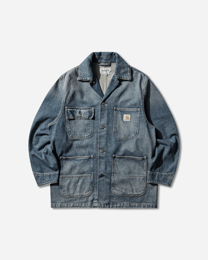 Carhartt WIP Aden Chore Coat Blue Coats and Jackets Jackets I036256 01B7