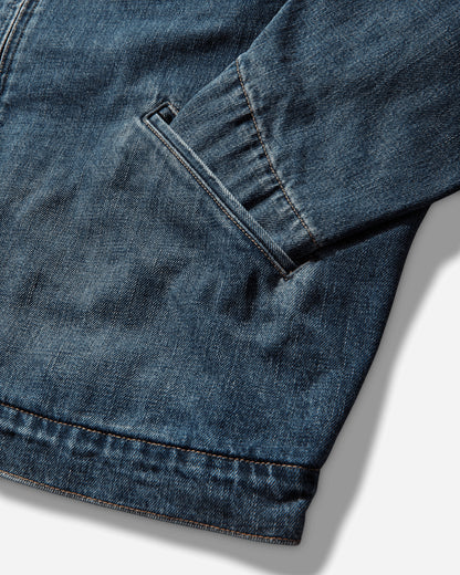 Carhartt WIP Og Detroit Jacket Blue/Dusty H Brown Coats and Jackets Jackets I036593 2XN4L