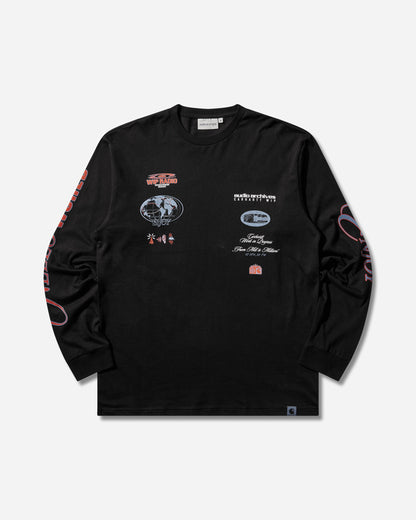Carhartt WIP Audio Archives Wip Ls T Shirt Black T-Shirts Longsleeve I036684 89XX
