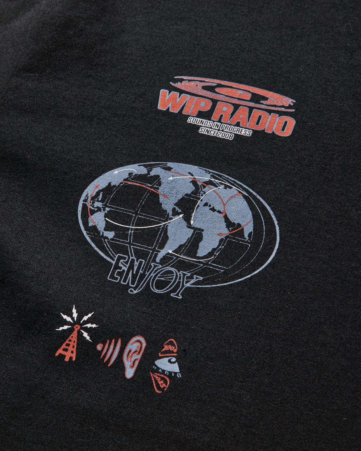 Carhartt WIP Audio Archives Wip Ls T Shirt Black T-Shirts Longsleeve I036684 89XX