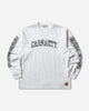 Carhartt WIP Ls Camo Snake T Shirt White T-Shirts Longsleeve I036387 0260