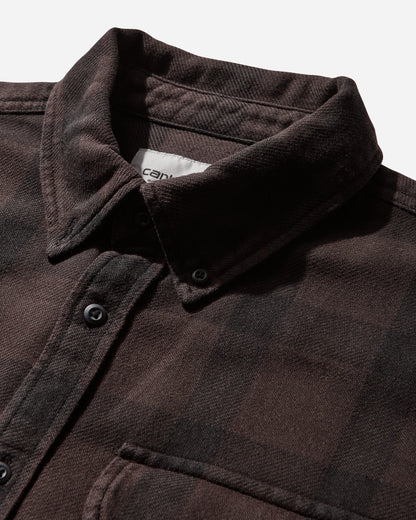 Carhartt WIP Ls Edmands Shirt Edmands Check/Natural/Palisan Shirts Longsleeve Shirt I035951 3J2XX