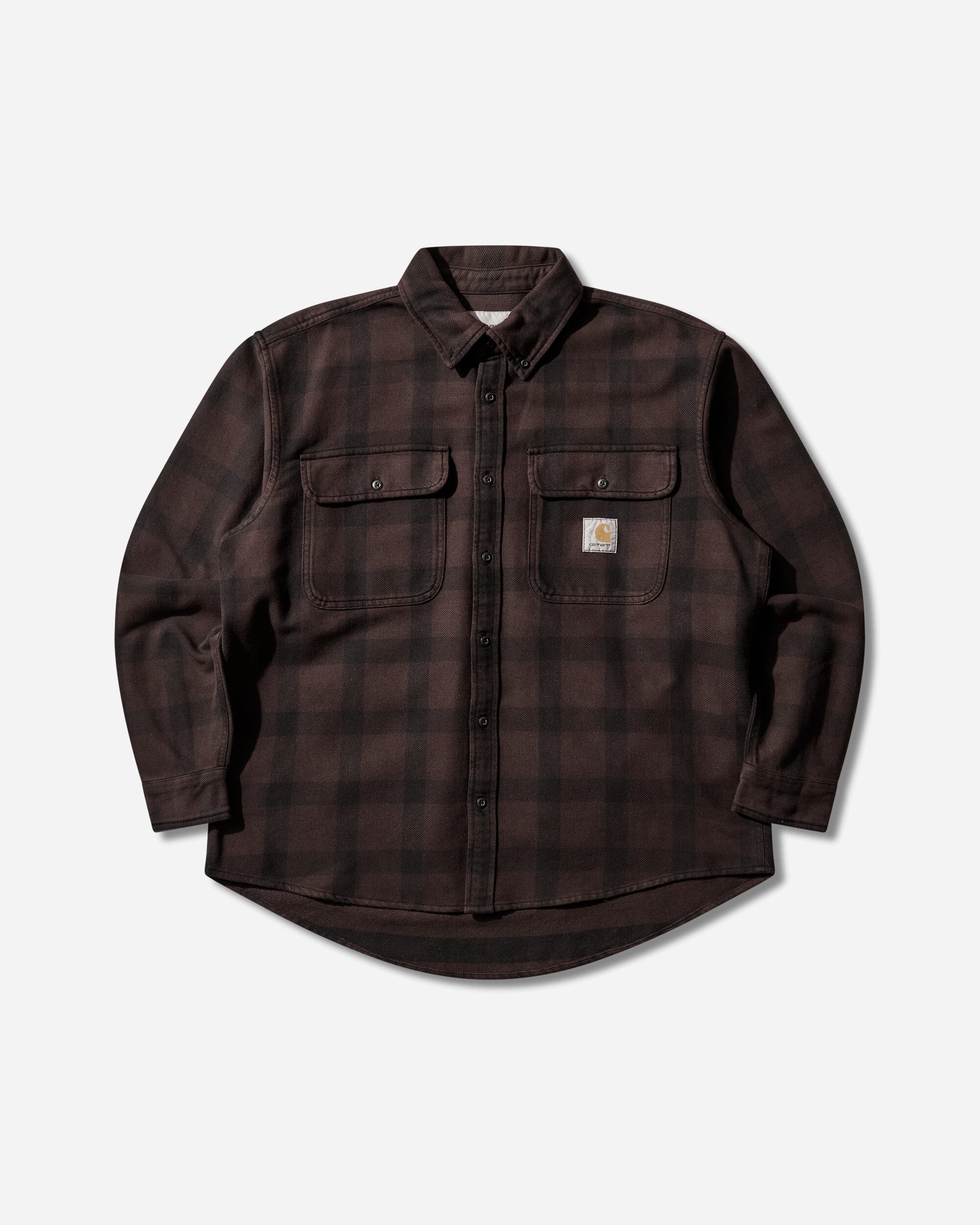 Carhartt WIP Ls Edmands Shirt Edmands Check/Natural/Palisan Shirts Longsleeve Shirt I035951 3J2XX