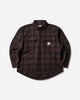 Carhartt WIP Ls Edmands Shirt Edmands Check/Natural/Palisan Shirts Longsleeve Shirt I035951 3J2XX