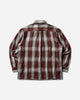 Carhartt WIP Ls Harlin Shirt Harlin Check/Chili Pepper Shirts Longsleeve Shirt I035954 3I2XX