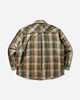 Carhartt WIP Ls Tunick Shirt Tunick Check/Dollar Green Shirts Longsleeve Shirt I036192 3PKXX