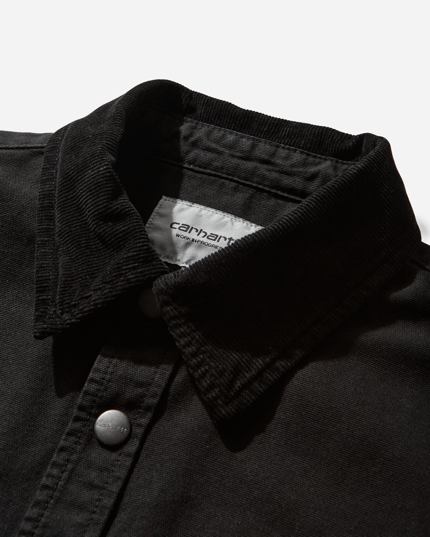 Carhartt WIP Prescott Shirt Jac Black/Black Shirts Overshirt I036484 00EGD